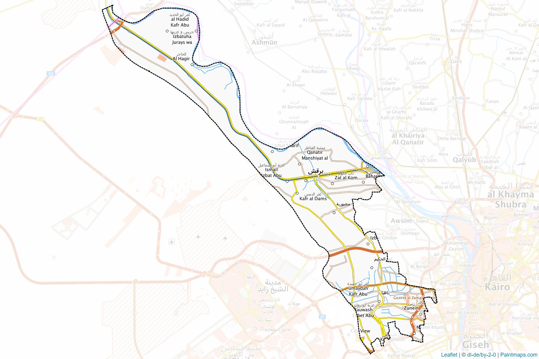 Embabah (Giza) Map Cropping Samples-1