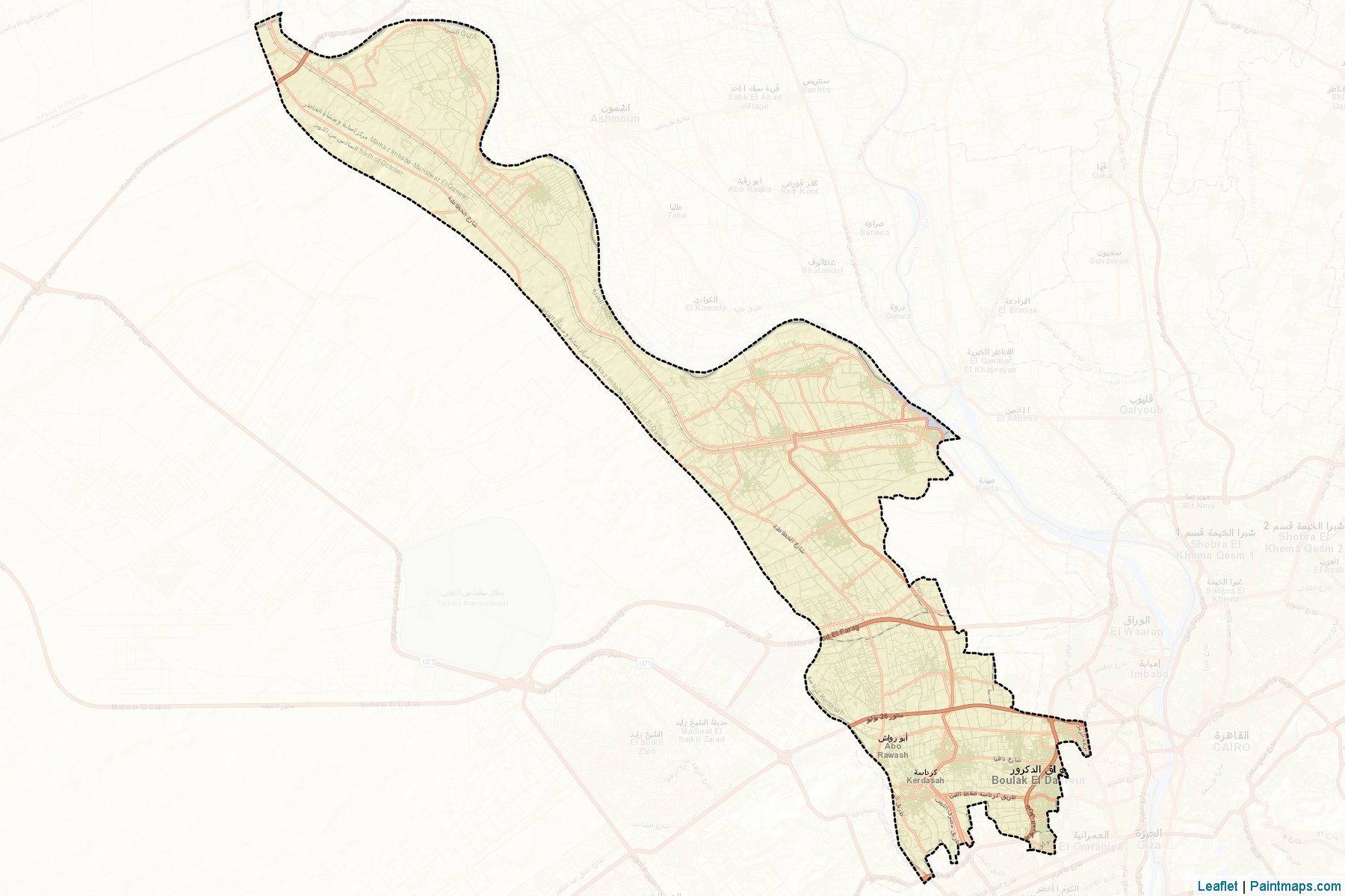 Embabah (Giza) Map Cropping Samples-2