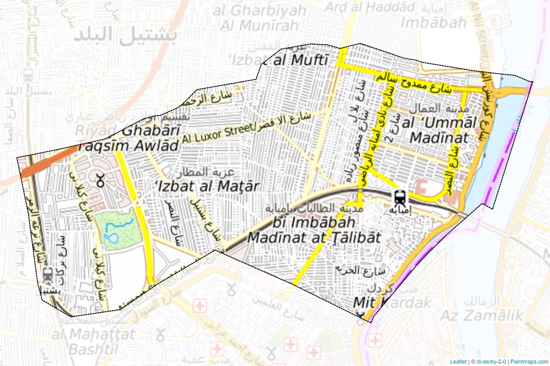 Embabah (Giza) Map Cropping Samples-1