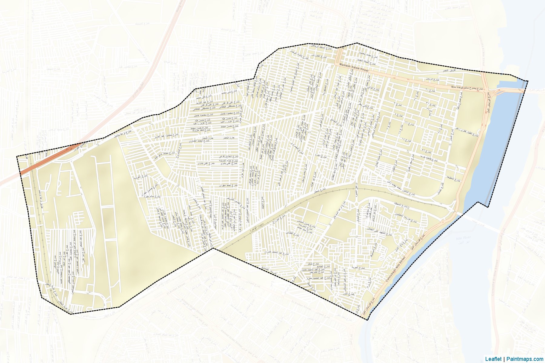 Embabah (Giza) Map Cropping Samples-2