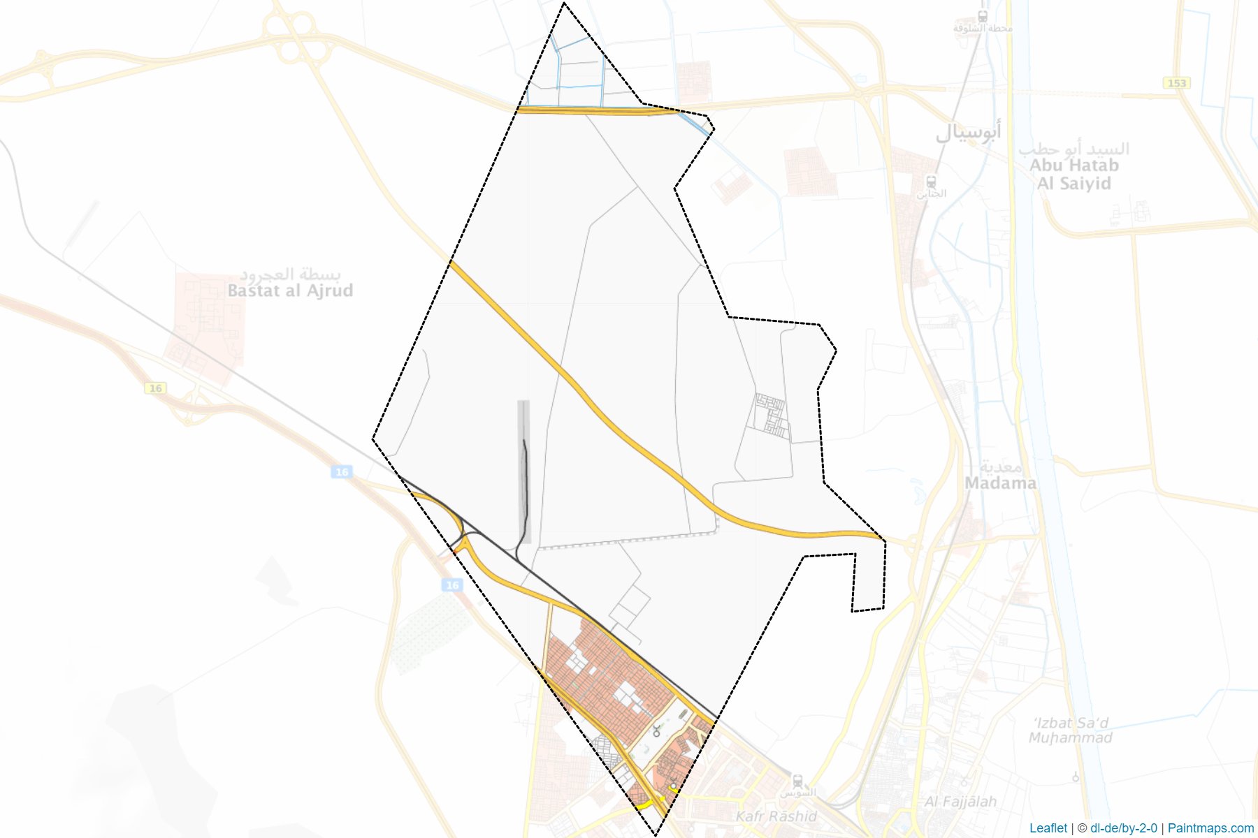 Muestras de recorte de mapas Feisal (As Suways)-1