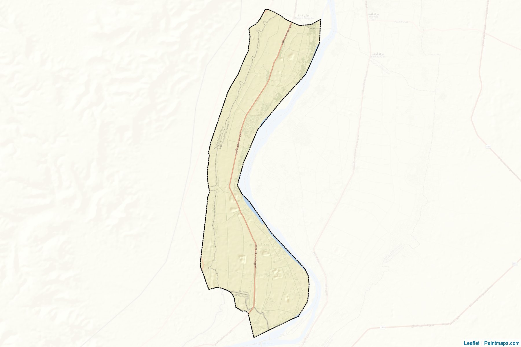 Naqadah (Qena) Map Cropping Samples-2