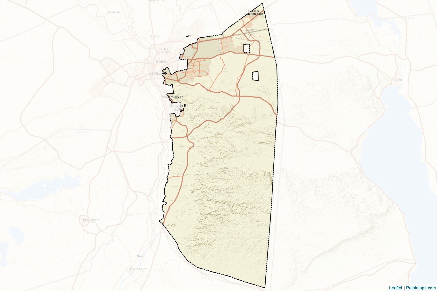 Muestras de recorte de mapas  (Al Qahirah)-2