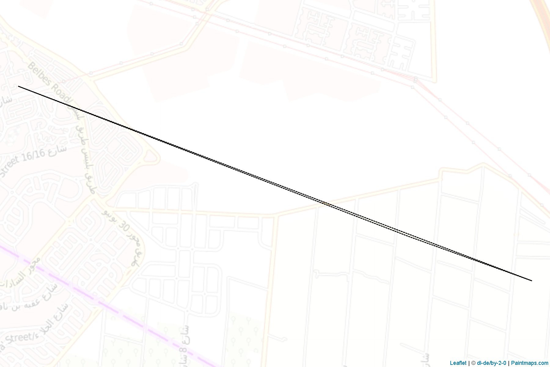 Muestras de recorte de mapas  (Al Qalyubiyah)-1