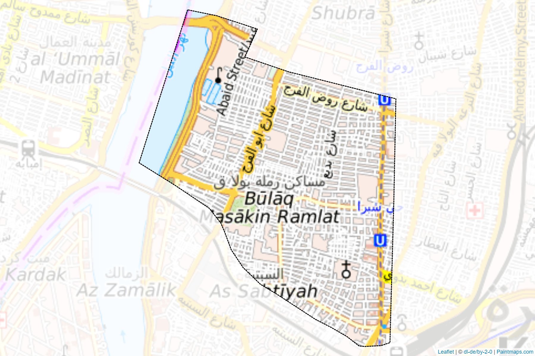 Roud El-Farag (Cairo) Map Cropping Samples-1