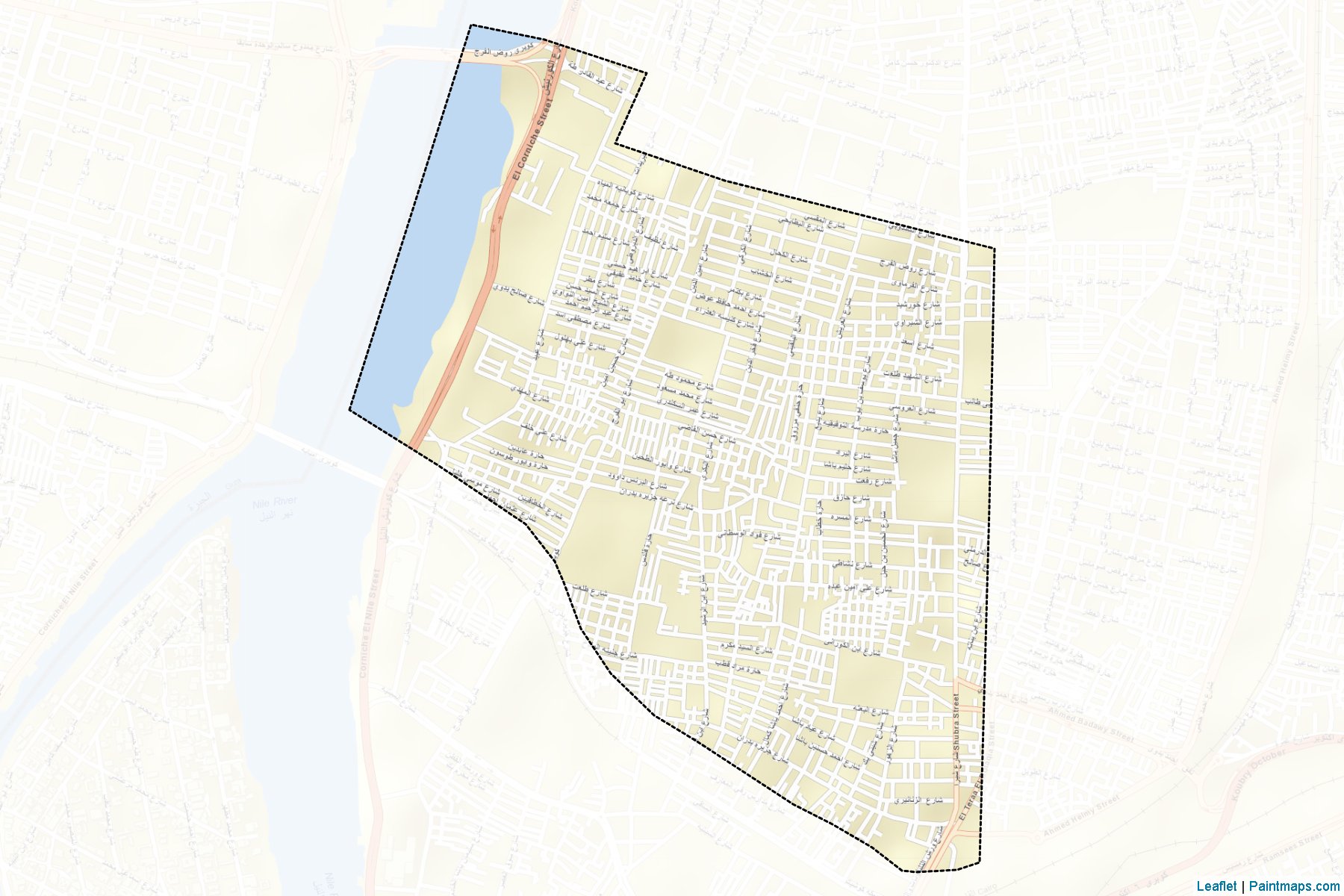 Roud El-Farag (Cairo) Map Cropping Samples-2