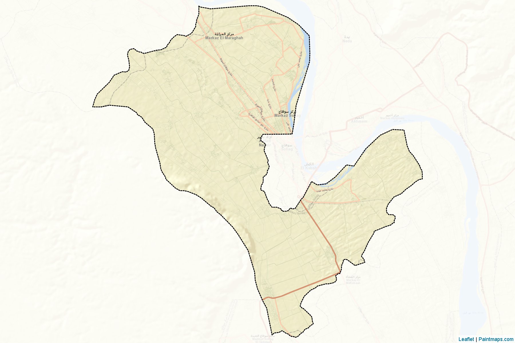 Sohag (Sohag) Map Cropping Samples-2