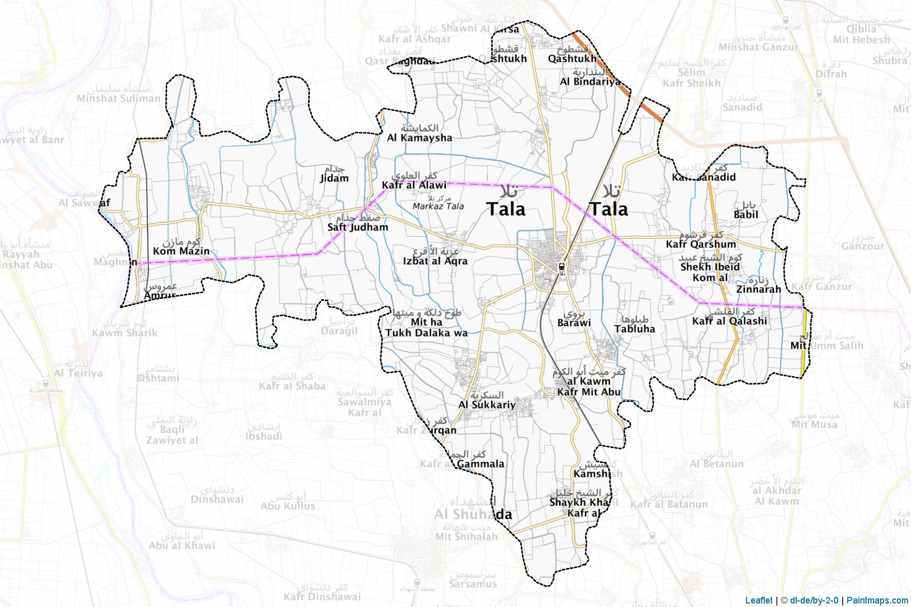 Tala (Menofia) Map Cropping Samples-1