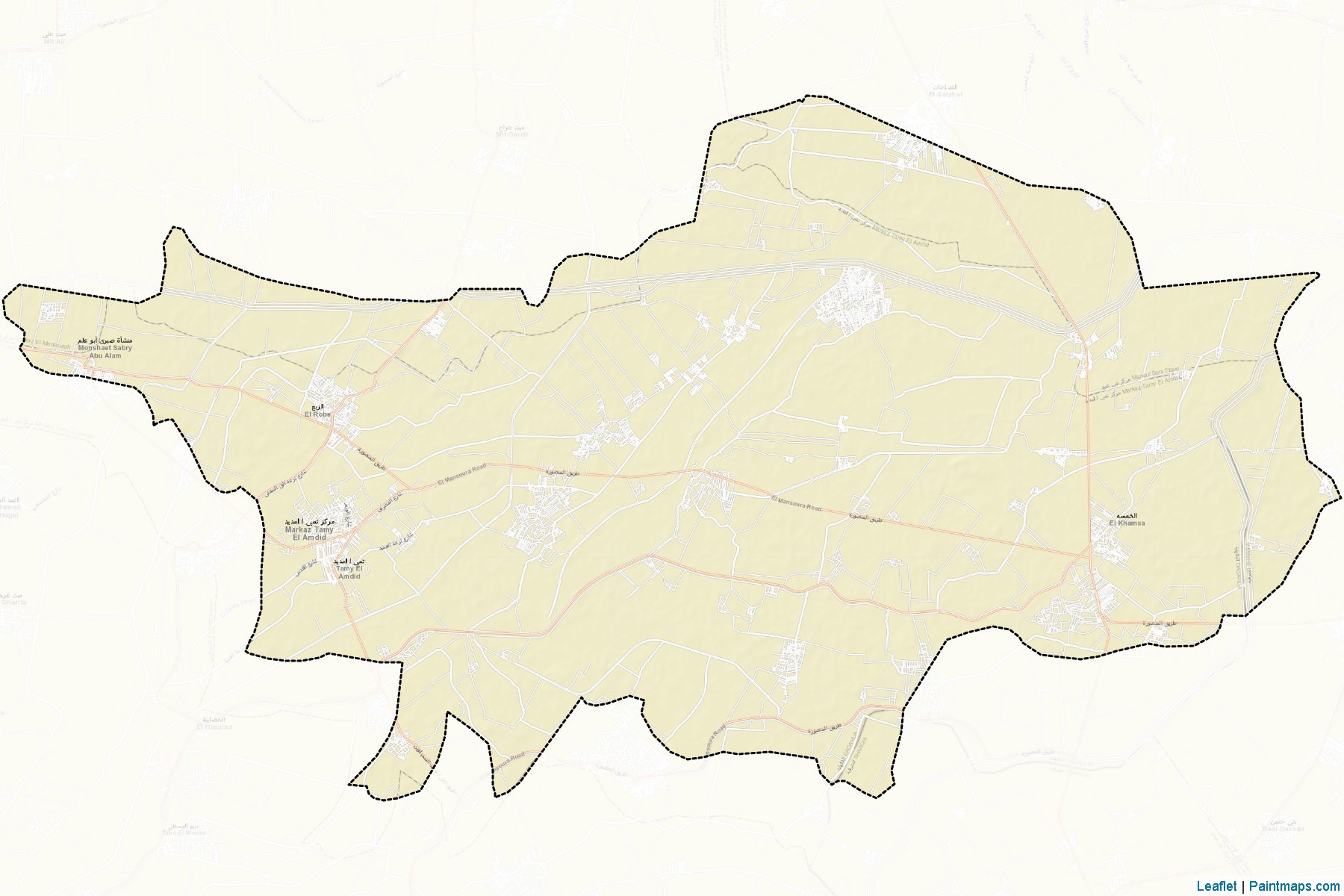 Tamy El-Amdeed (Daqahlia) Map Cropping Samples-2