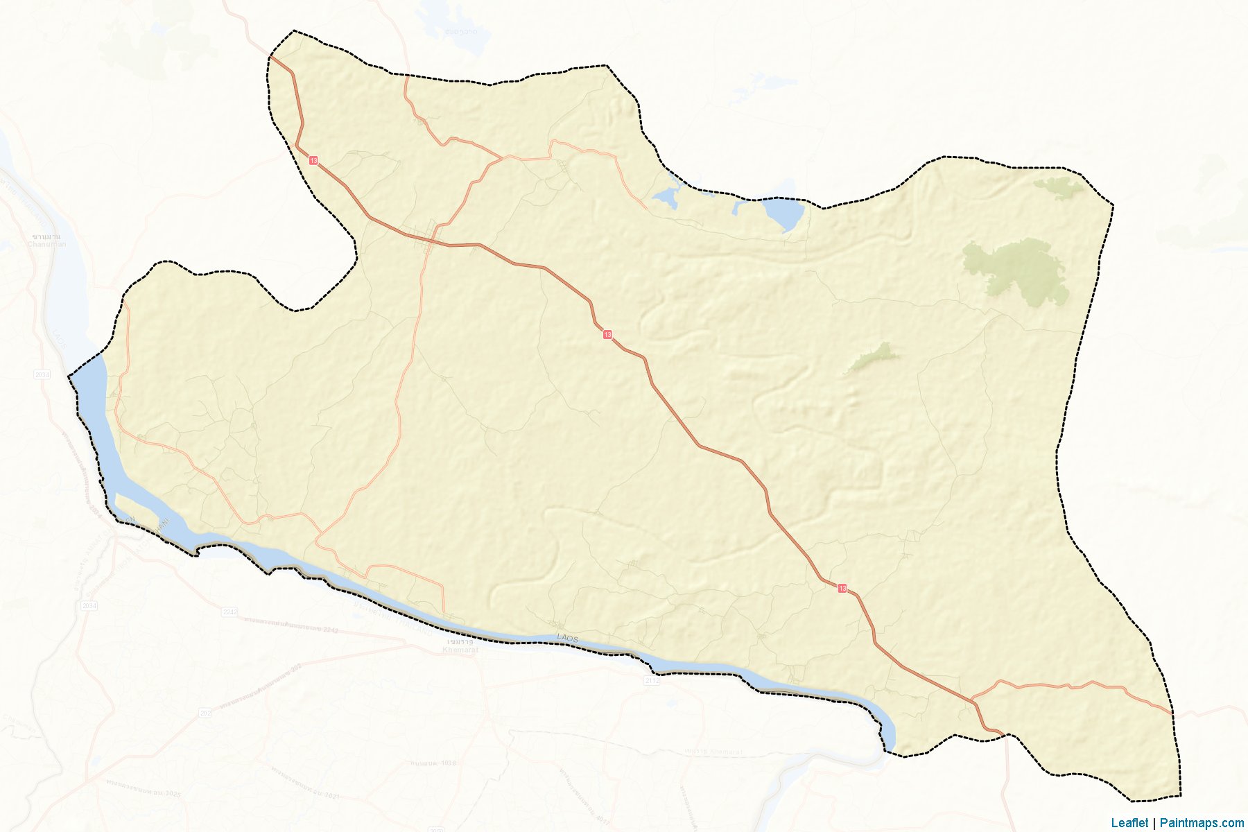 Muestras de recorte de mapas Songkhon (Savannakhét)-2