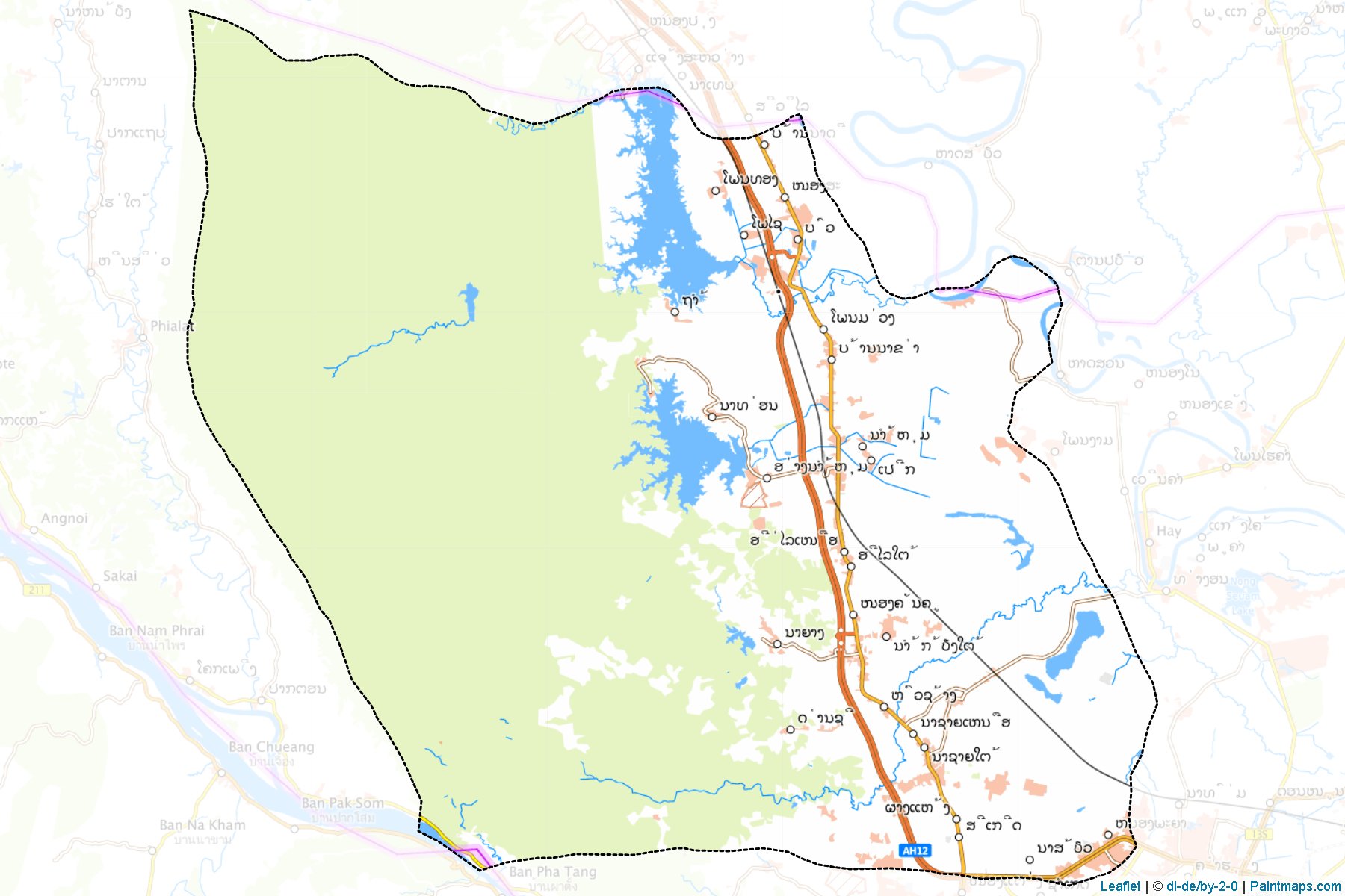 Naxaithong (Viangchan) Map Cropping Samples-1