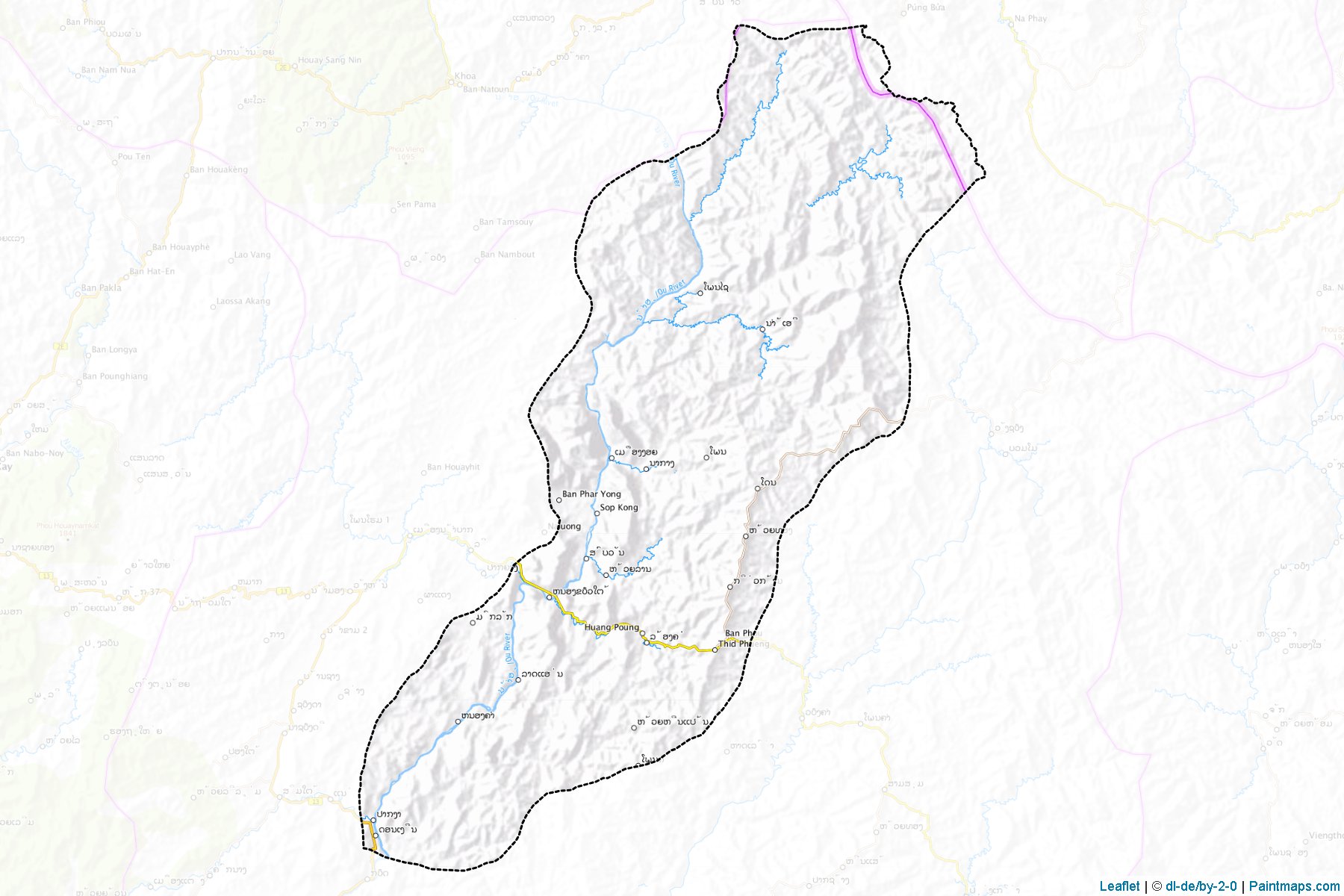 Ngoi (Louangphabang) Map Cropping Samples-1