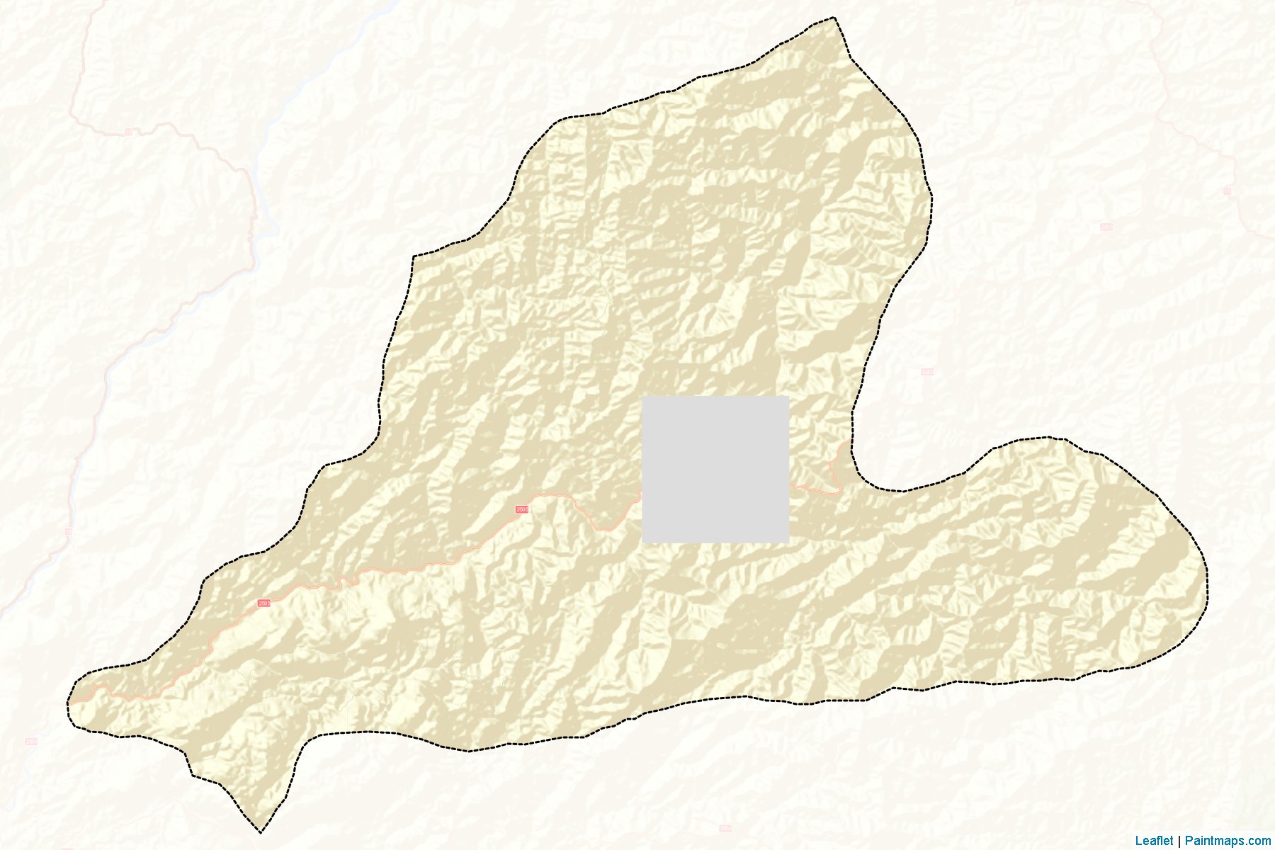 Pak Xeng (Louangphabang) Map Cropping Samples-2