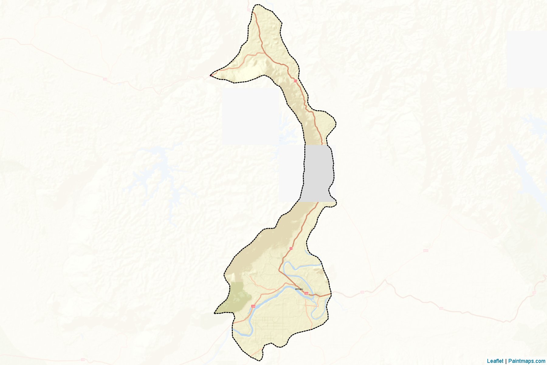 Samakkhixai (Attapeu) Haritası Örnekleri-2