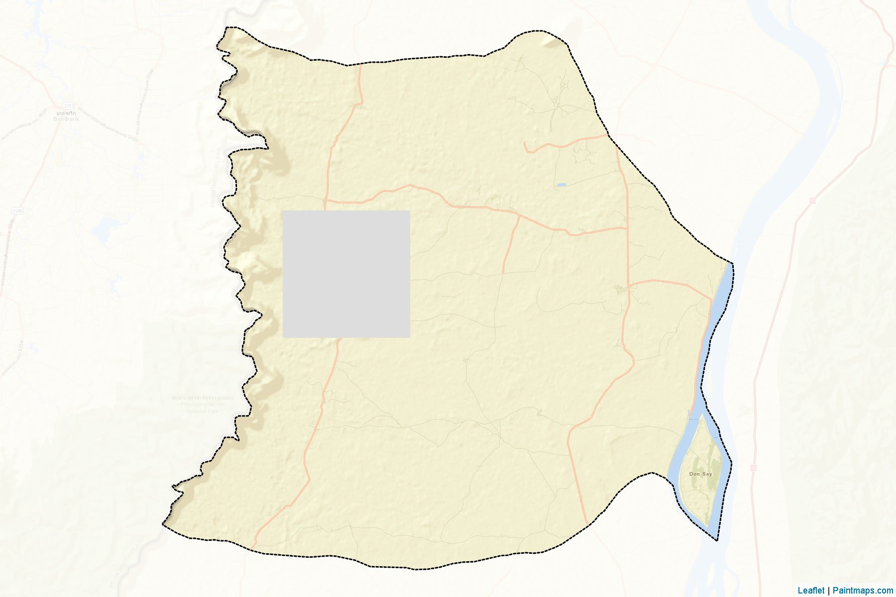 Muestras de recorte de mapas Soukhouma (Champasak)-2