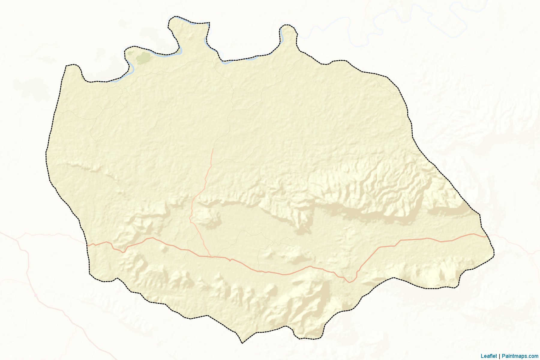 Muestras de recorte de mapas Thapangthong (Savannakhét)-2