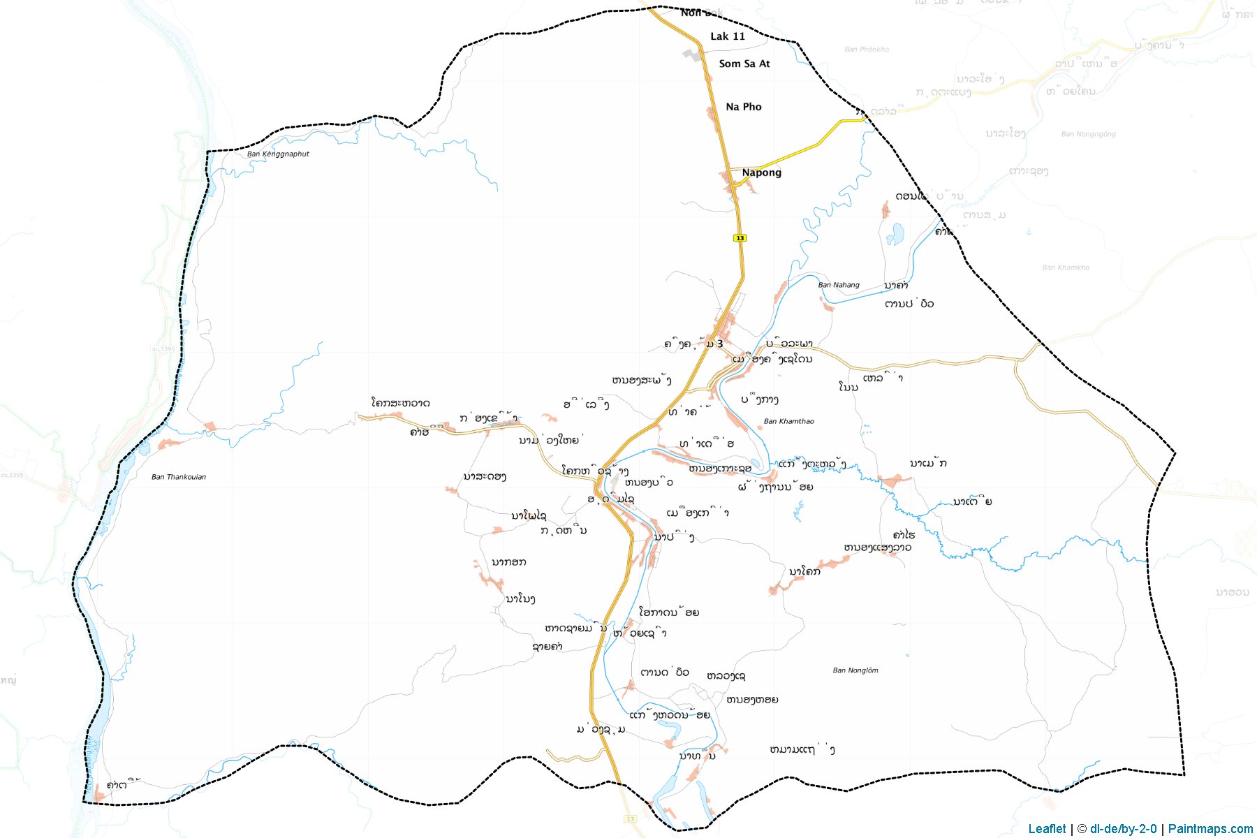 Khongxedone (Salavan) Map Cropping Samples-1