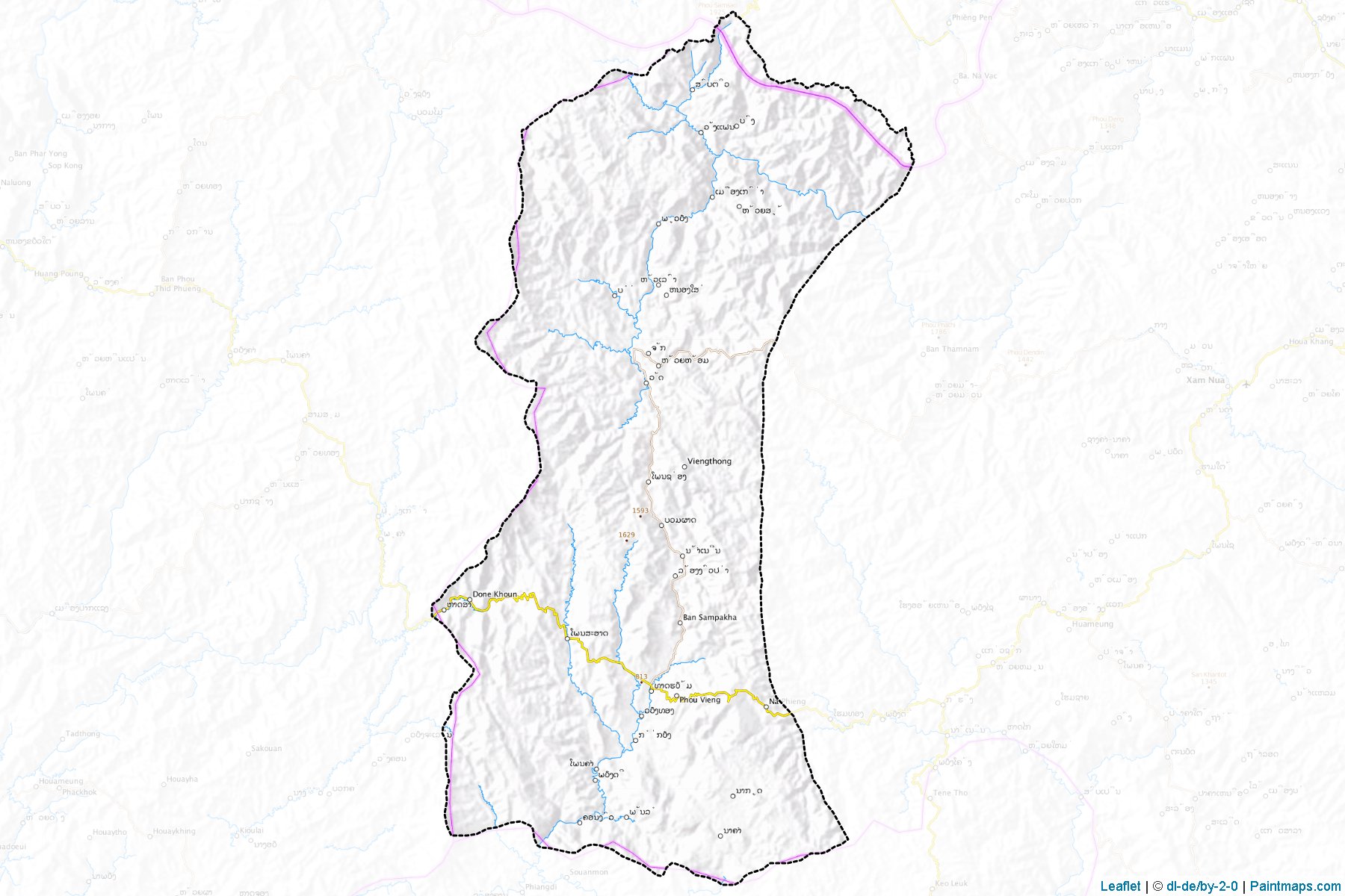 Viengthong (Houaphan) Map Cropping Samples-1