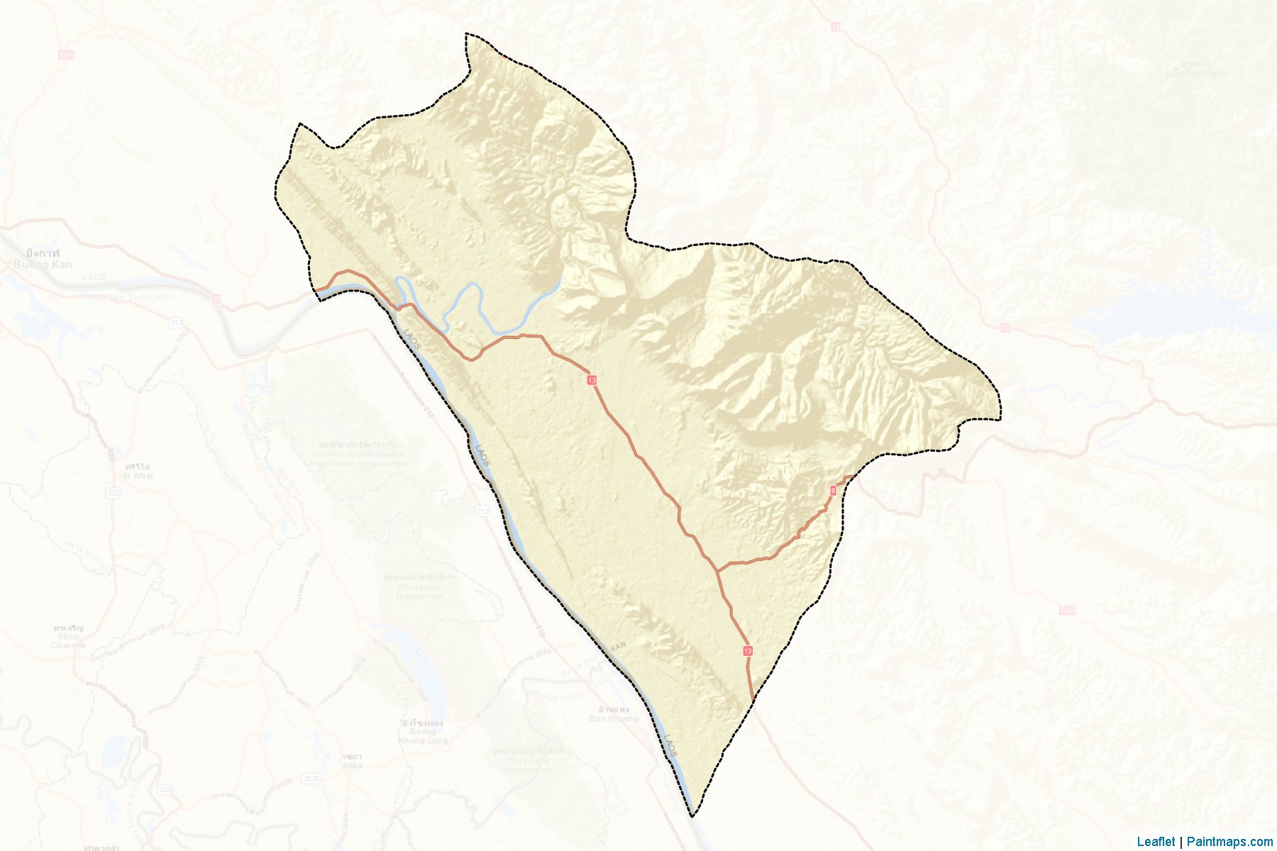 Pakkading (Bolikhamxai) Map Cropping Samples-2