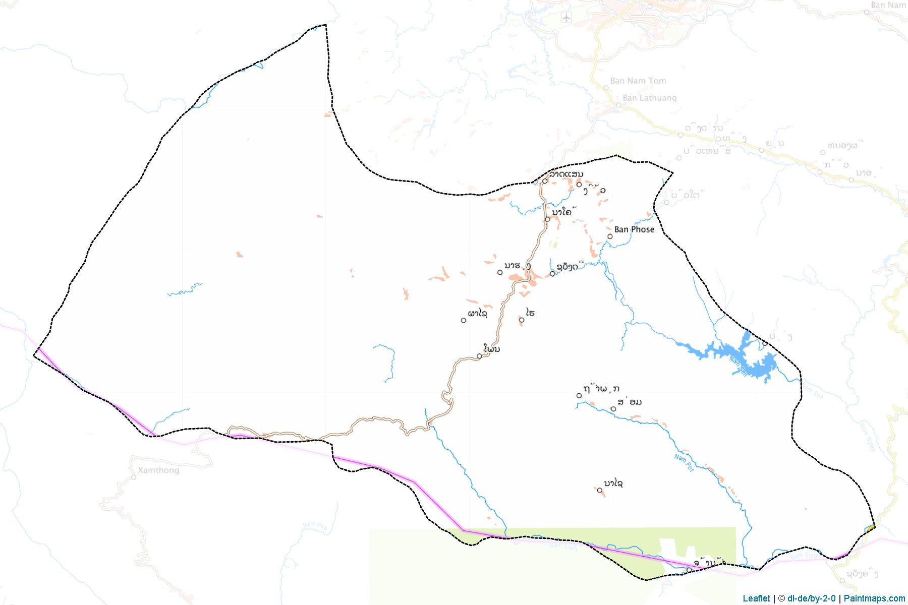 Phaxai (Xiangkhoang) Map Cropping Samples-1