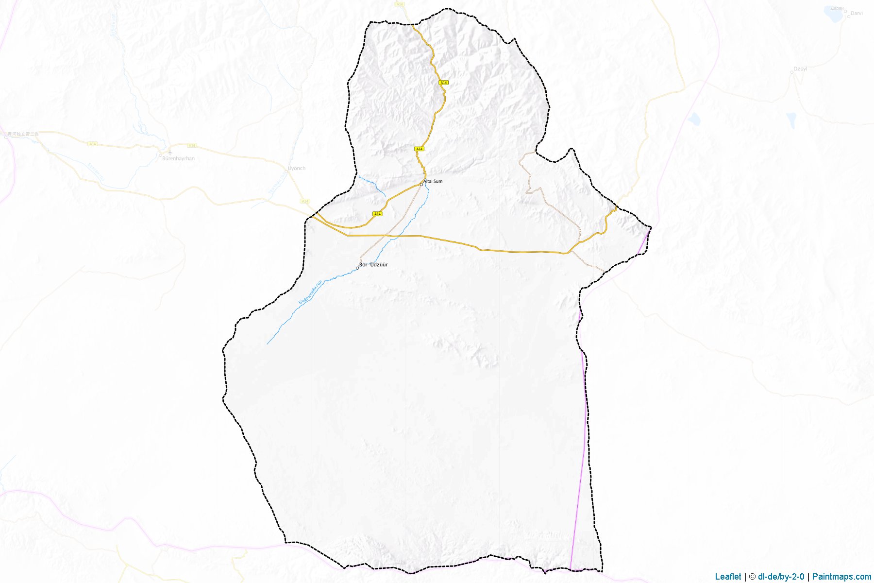 Muestras de recorte de mapas Altai (Hovd)-1