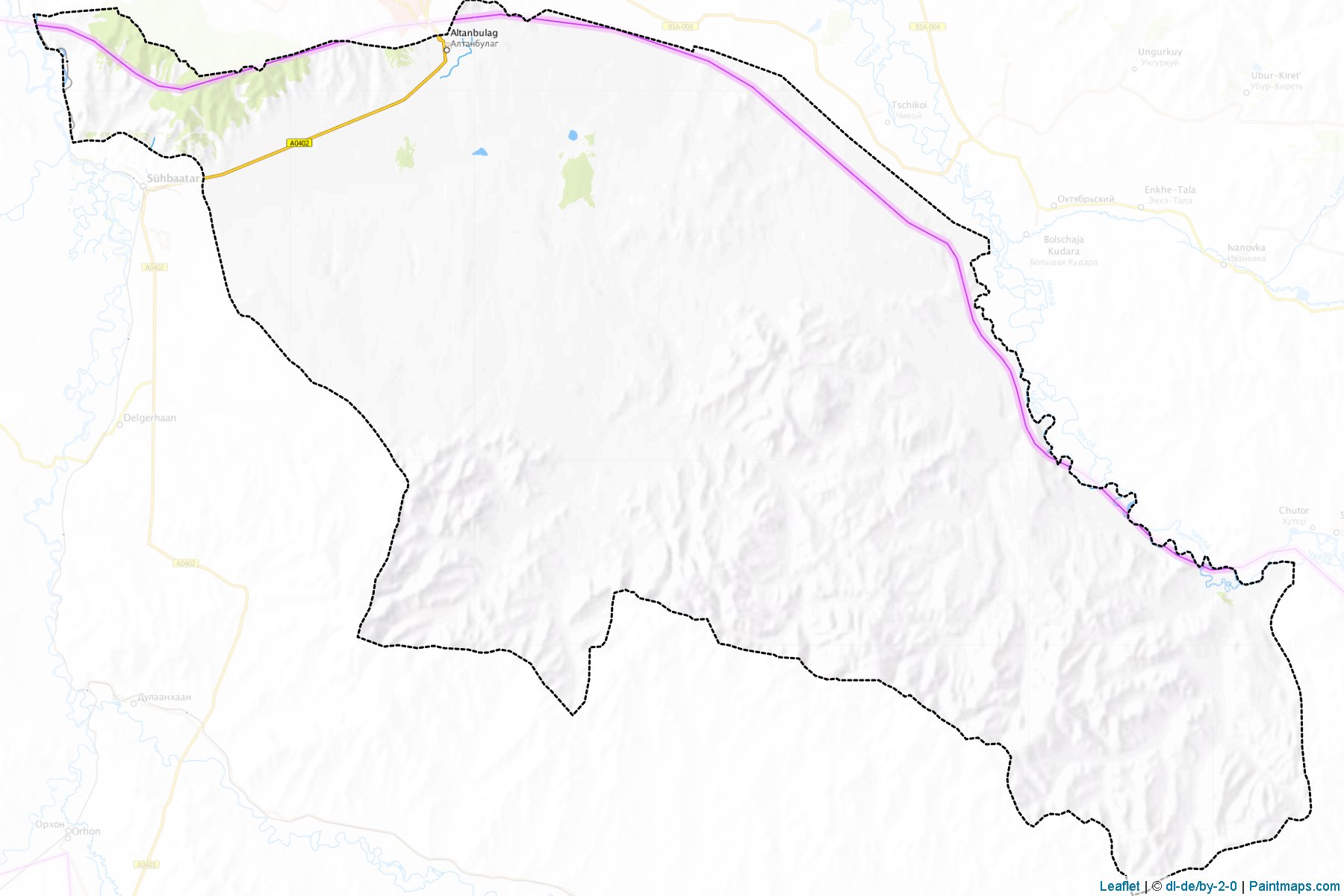 Altanbulag (Selenge) Map Cropping Samples-1