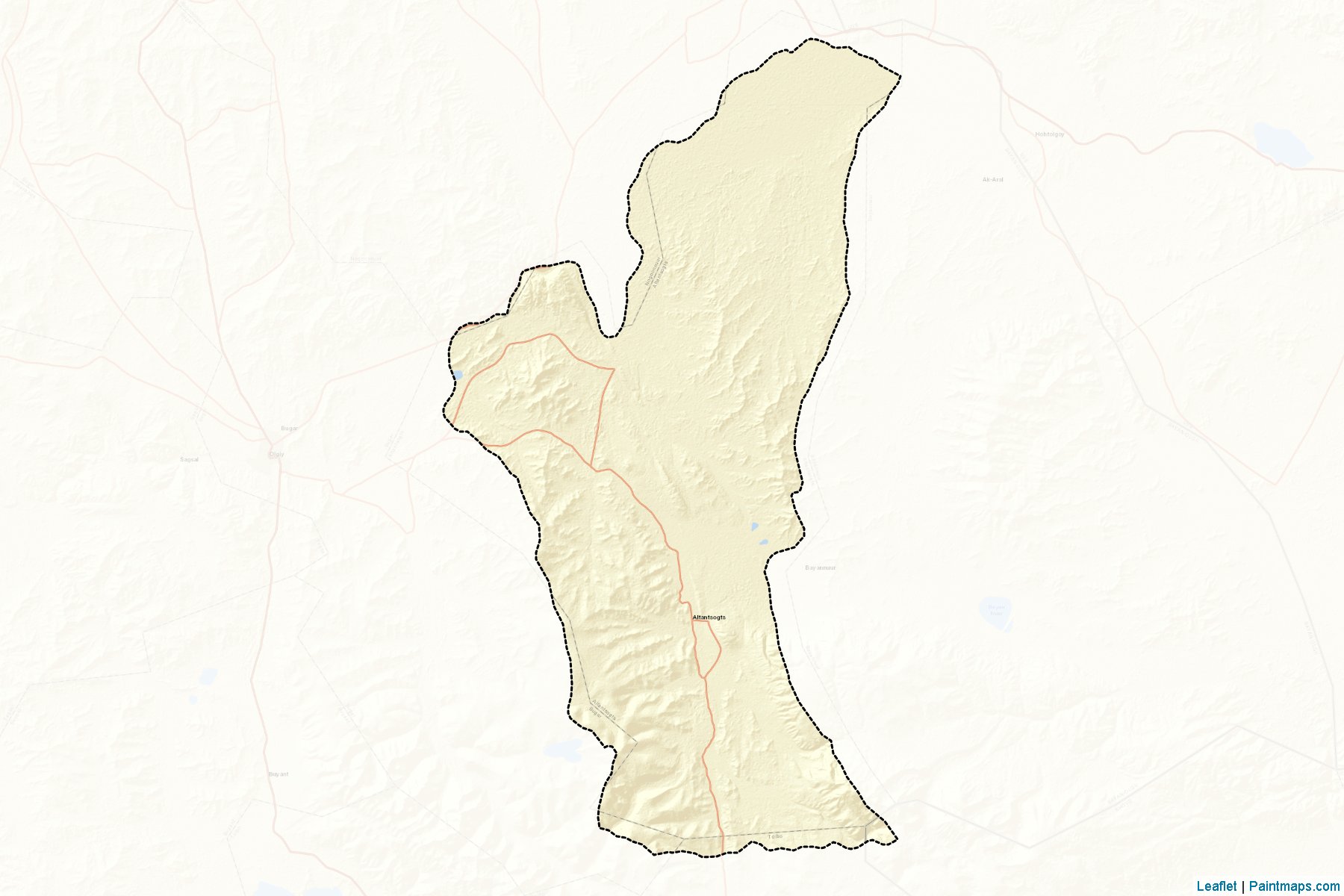 Muestras de recorte de mapas Altanco'gc (Bayan-Ölgiy)-2