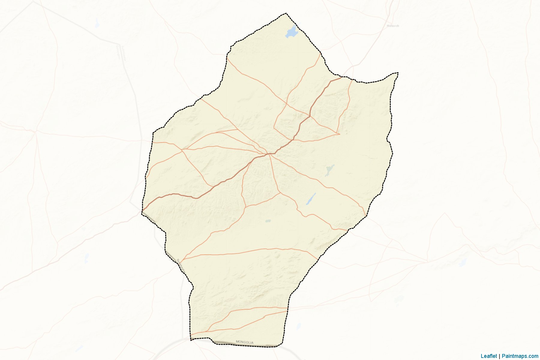 Muestras de recorte de mapas Bayandelger (Sühbaatar)-2