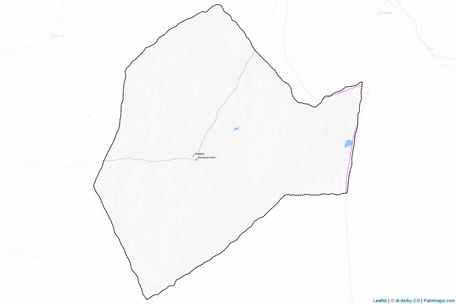 Muestras de recorte de mapas Bayanjargalan (Dundgovi)-1