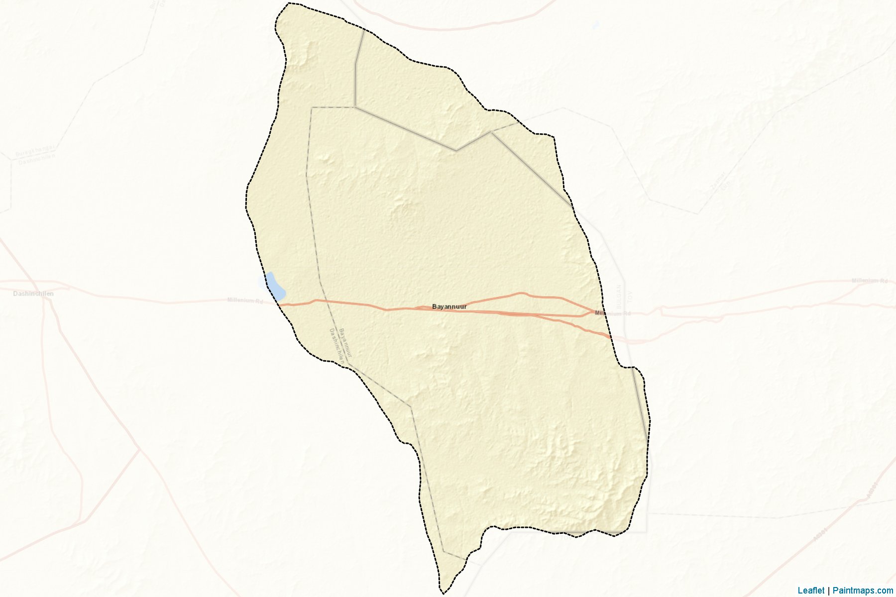 Muestras de recorte de mapas Bayannuur (Bulgan)-2