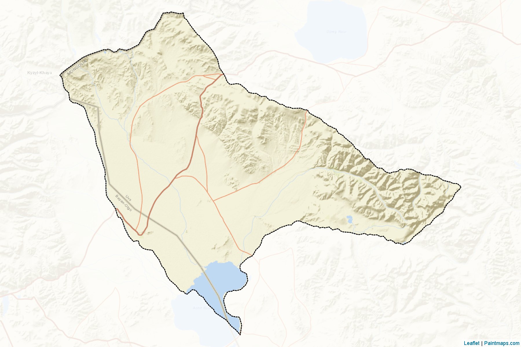 Bo'xmoron (Uvs) Haritası Örnekleri-2