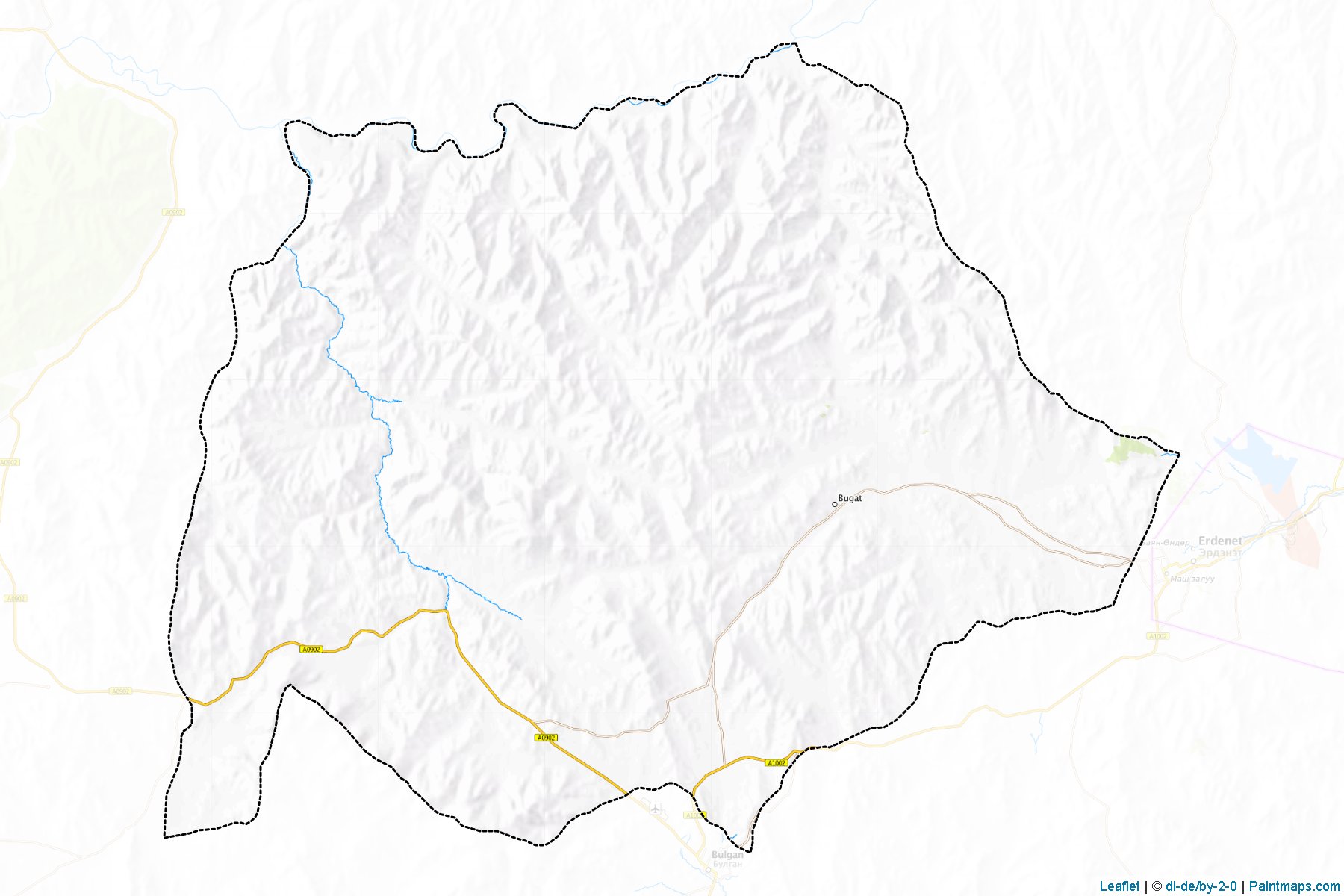 Muestras de recorte de mapas Bugat (Bulgan)-1