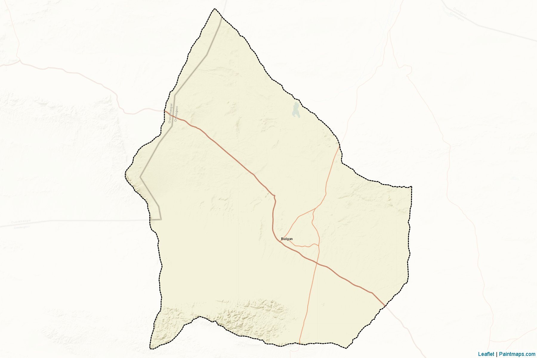 Muestras de recorte de mapas Bulgan (Ömnögovi)-2