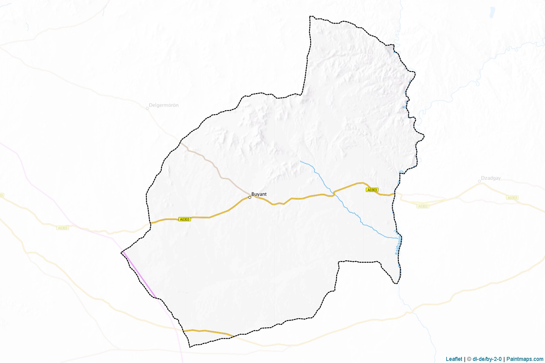 Muestras de recorte de mapas Buucagaan (Bayanhongor)-1