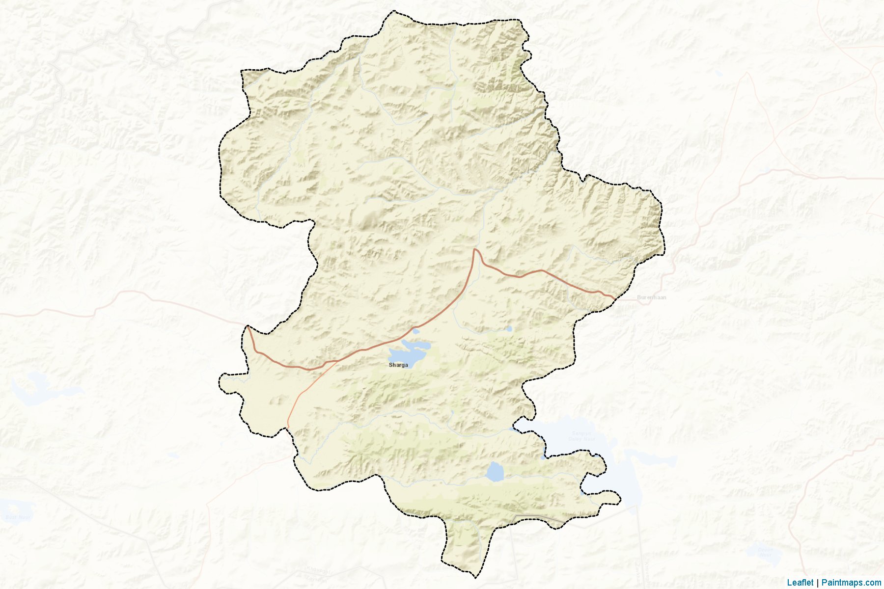 Tsagaan-Uul (Hovsgol) Map Cropping Samples-2