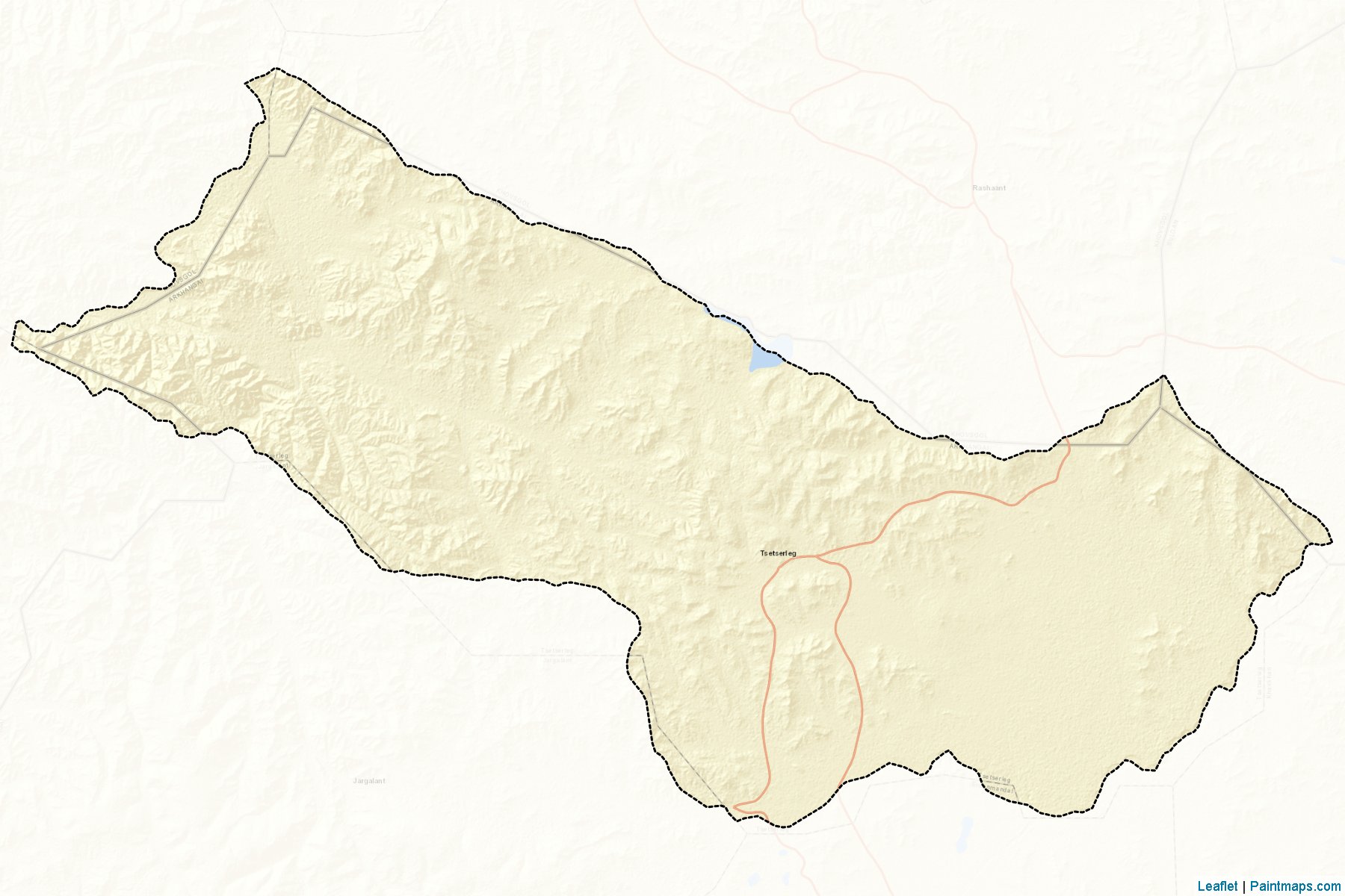 Tsetserleg (Arhangay) Map Cropping Samples-2