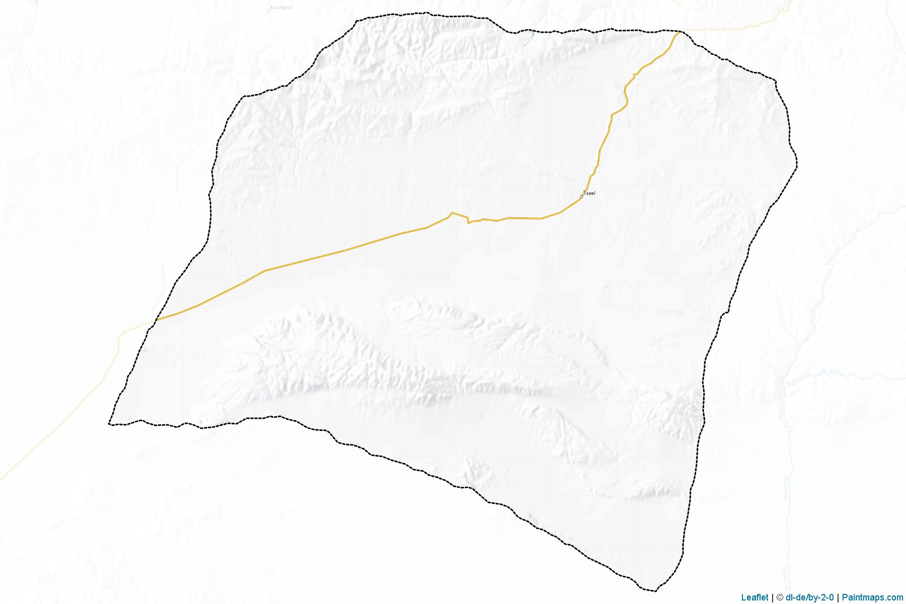 Muestras de recorte de mapas Ceel (Govi-Altay)-1