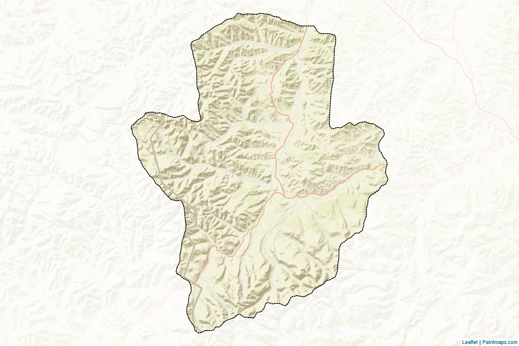 Muestras de recorte de mapas Chuluut (Arhangay)-2