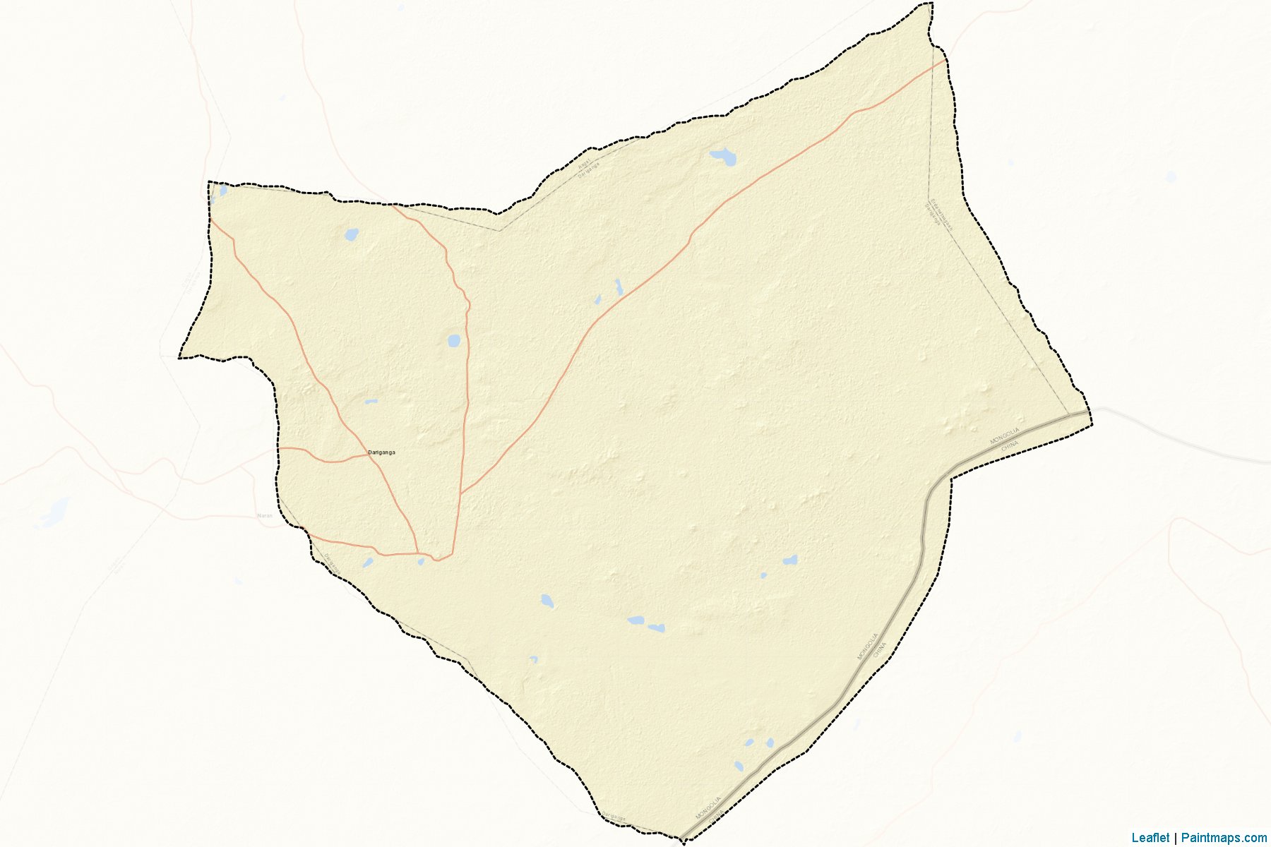 Muestras de recorte de mapas Dariganga (Sühbaatar)-2