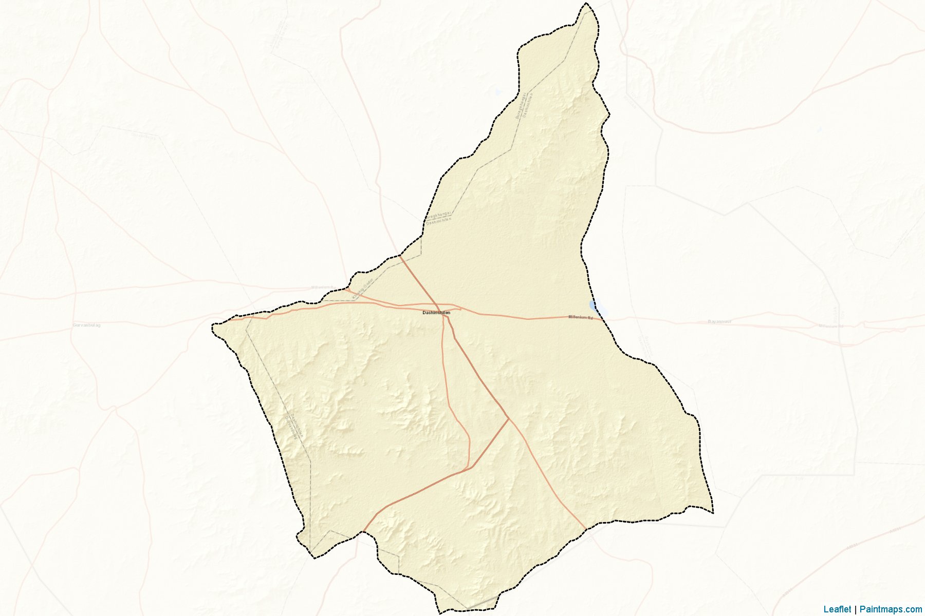 Dashinchilen (Bulgan) Map Cropping Samples-2