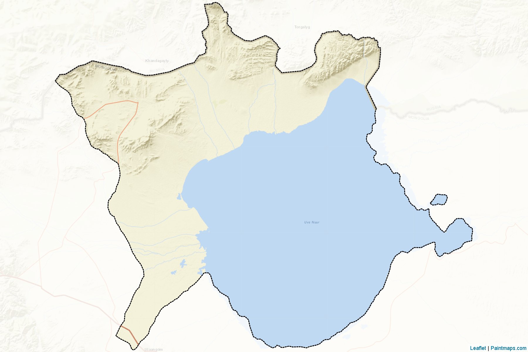 Davst (Uvs) Haritası Örnekleri-2