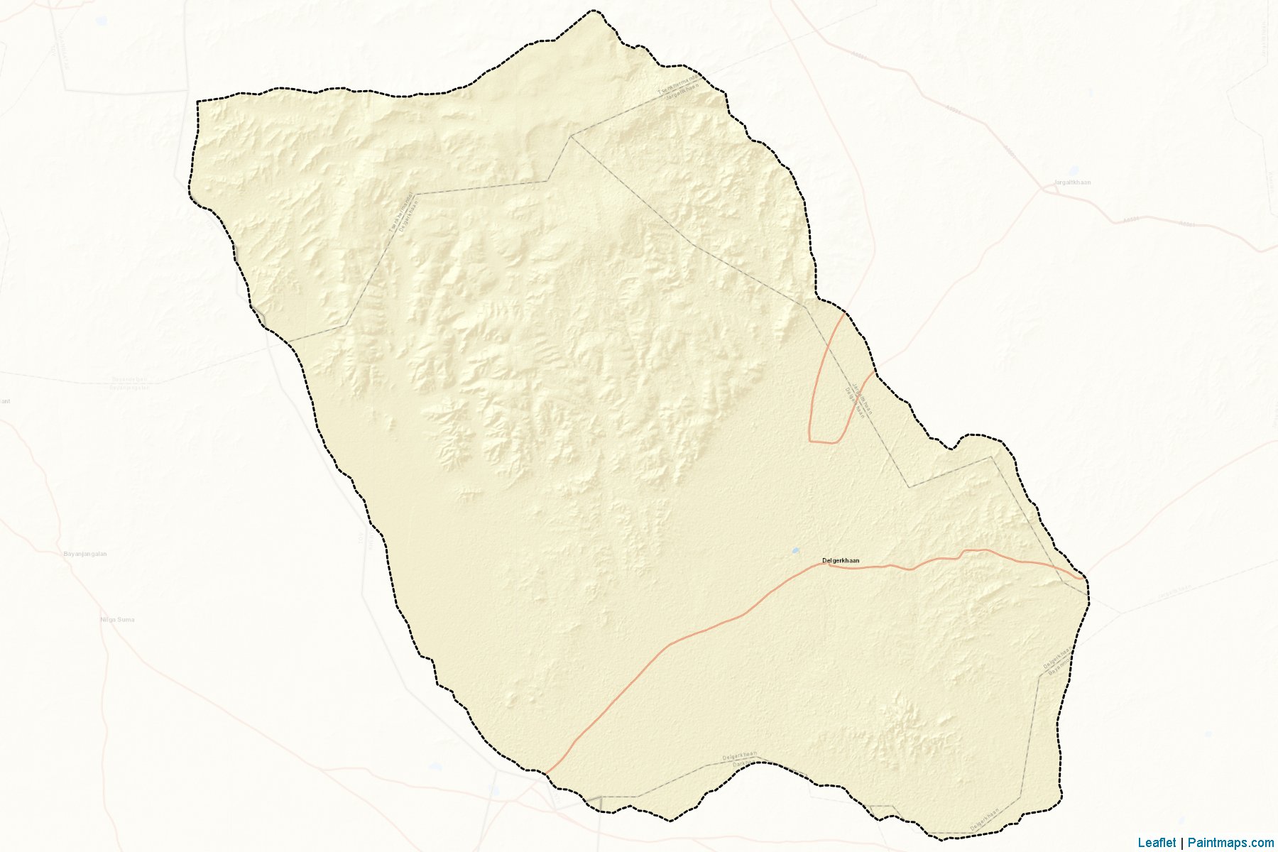 Muestras de recorte de mapas Delgerxaan (Hentiy)-2