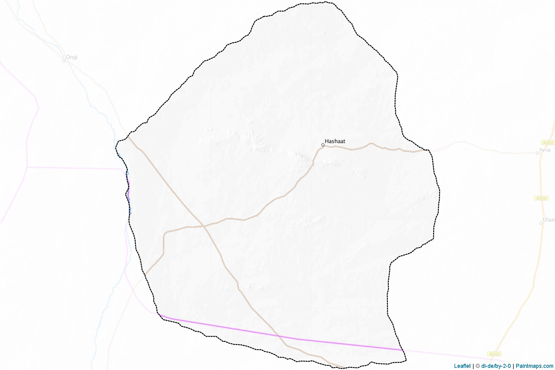 Muestras de recorte de mapas Delgerxangai (Dundgovi)-1