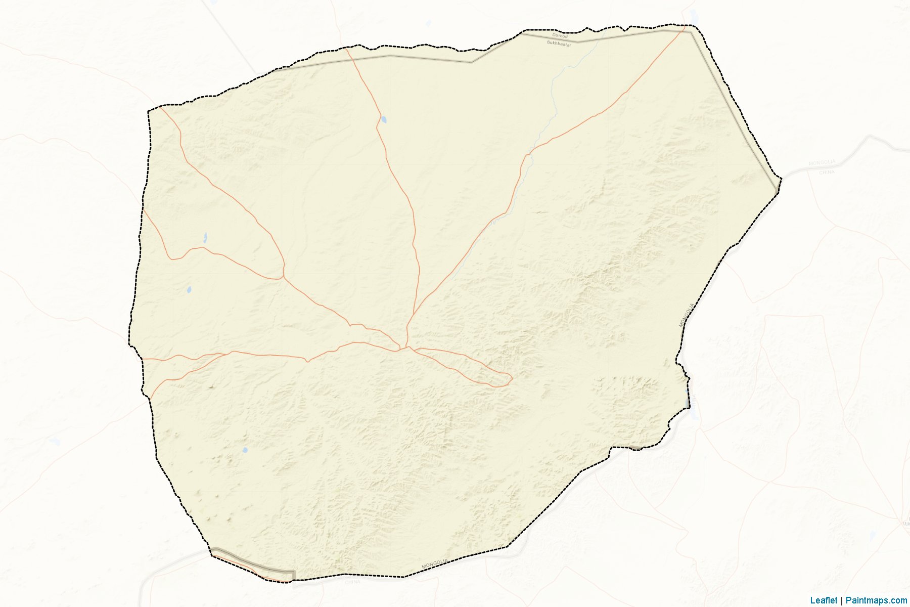 Erdenecagaan (Sühbatur) Haritası Örnekleri-2