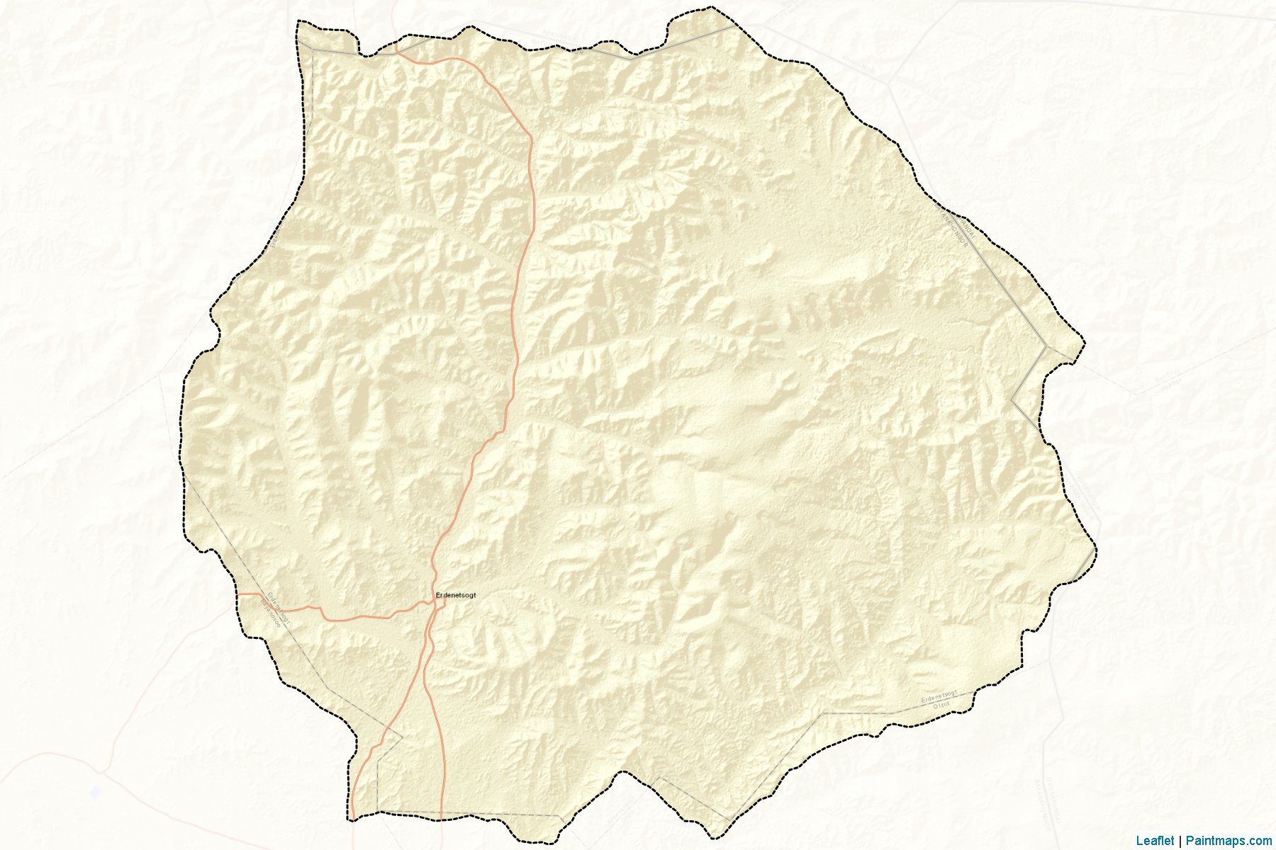 Muestras de recorte de mapas Erdenecogt (Bayanhongor)-2