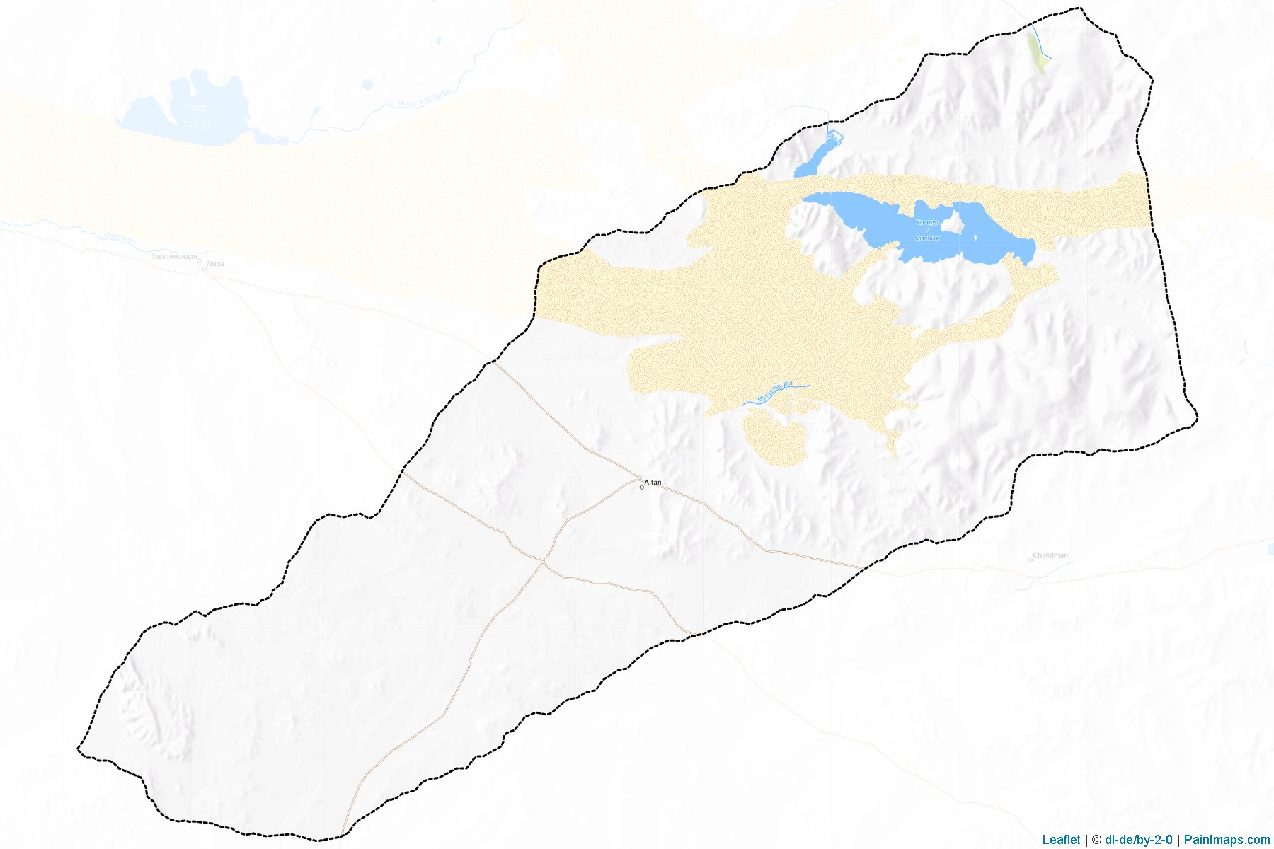 Erdenehairhan (Dzavhan) Map Cropping Samples-1