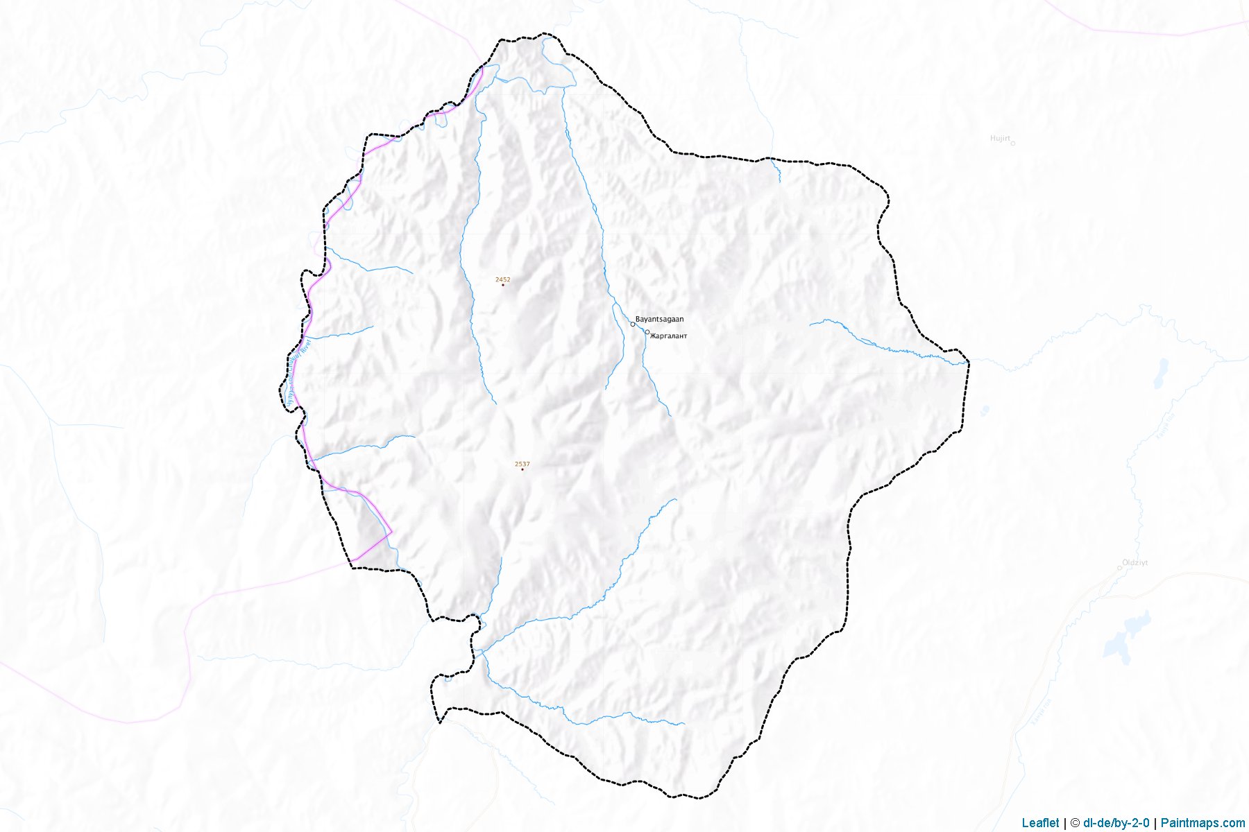 Jargalant (Arhangay) Map Cropping Samples-1