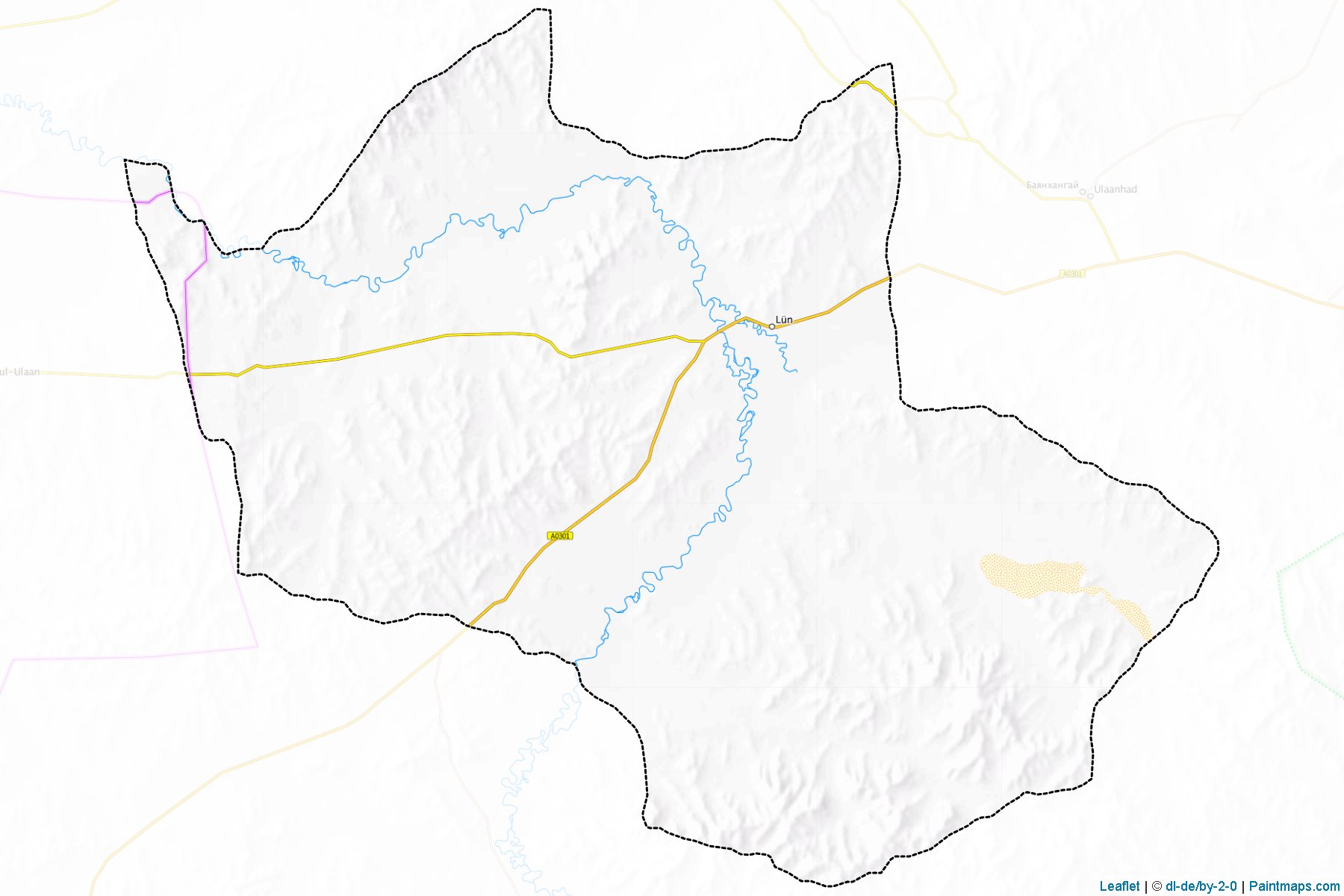 Muestras de recorte de mapas Lu'n (Töv)-1