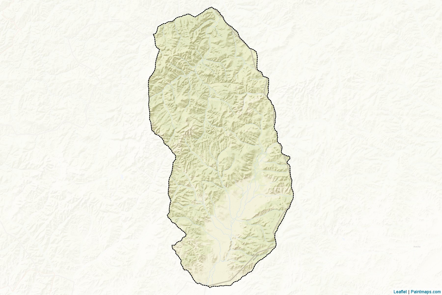 Muestras de recorte de mapas Mo'ngonmorit (Töv)-2