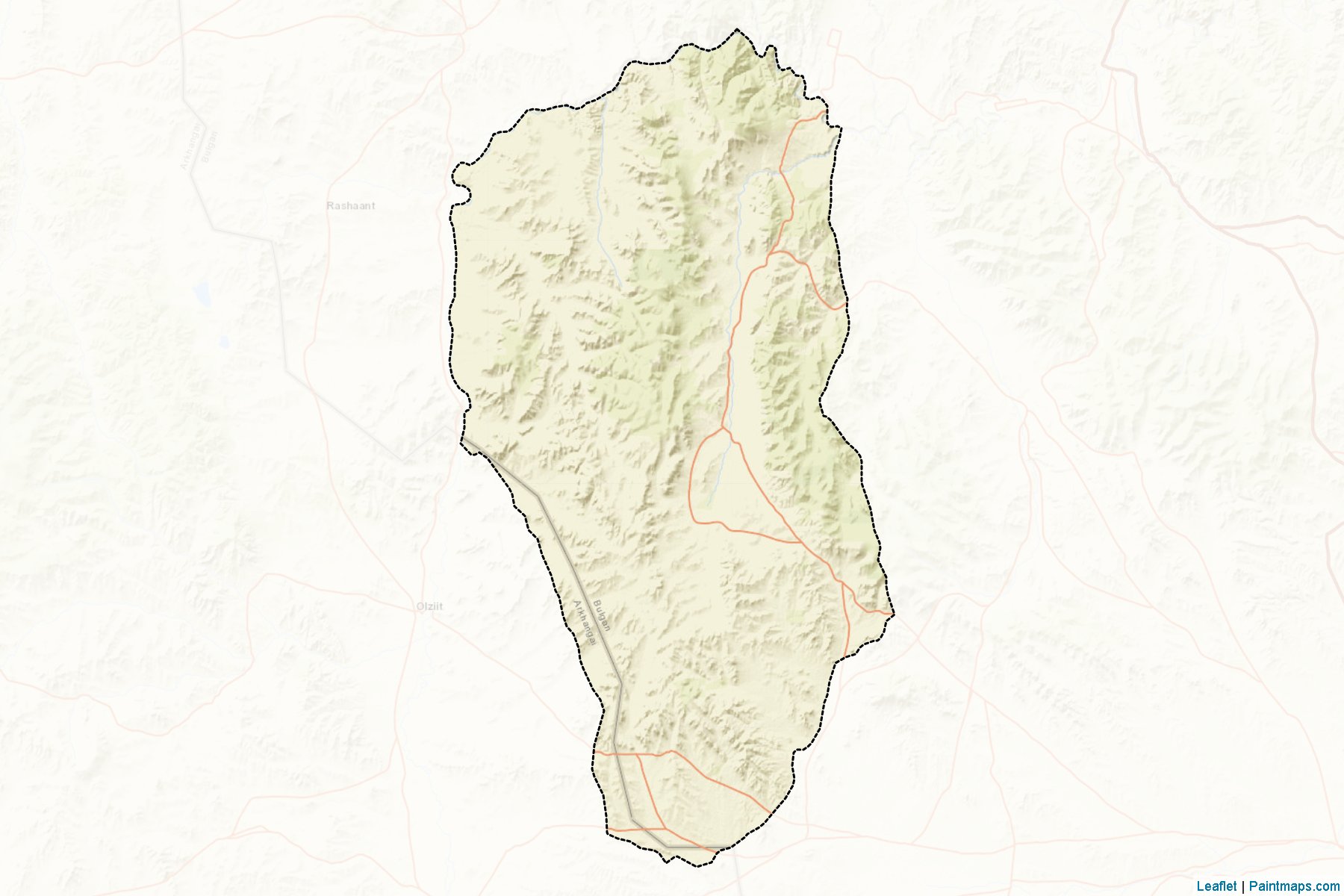 Muestras de recorte de mapas Mogod (Bulgan)-2